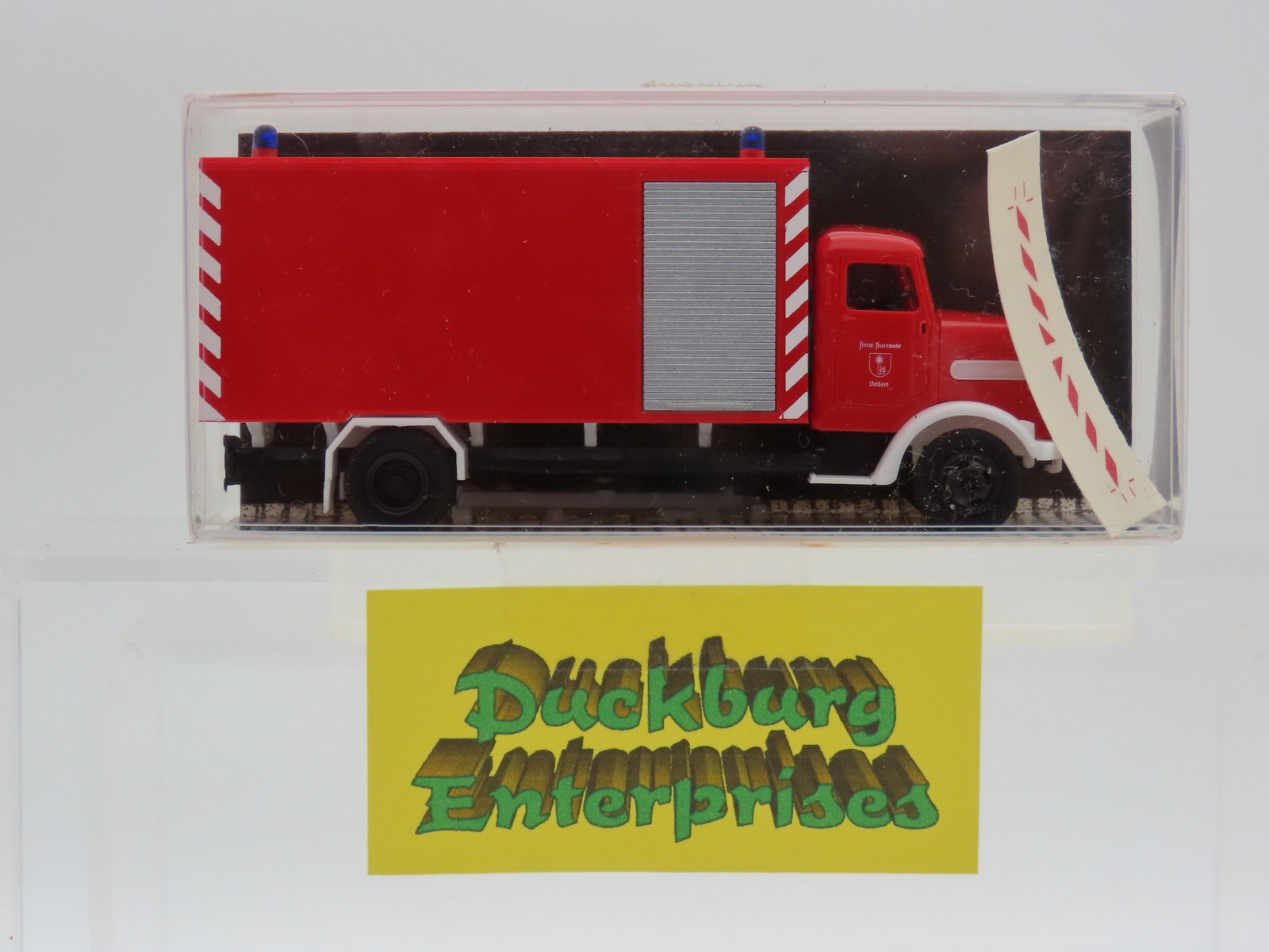 Albedo1:87 Feuerwehr x MAN 750 Gerätewagen FFW Velbert in OVP 178257