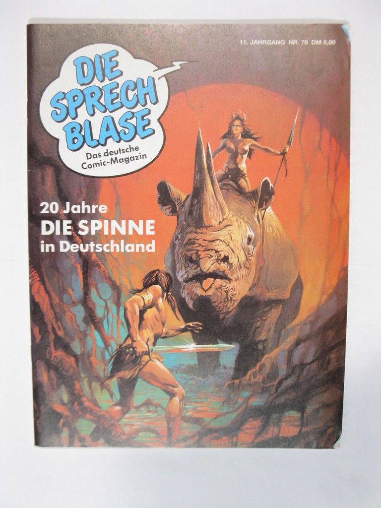 Sprechblase Nr.  78   mit Inhaltsverzeichnis  Hethke Verlag 71637