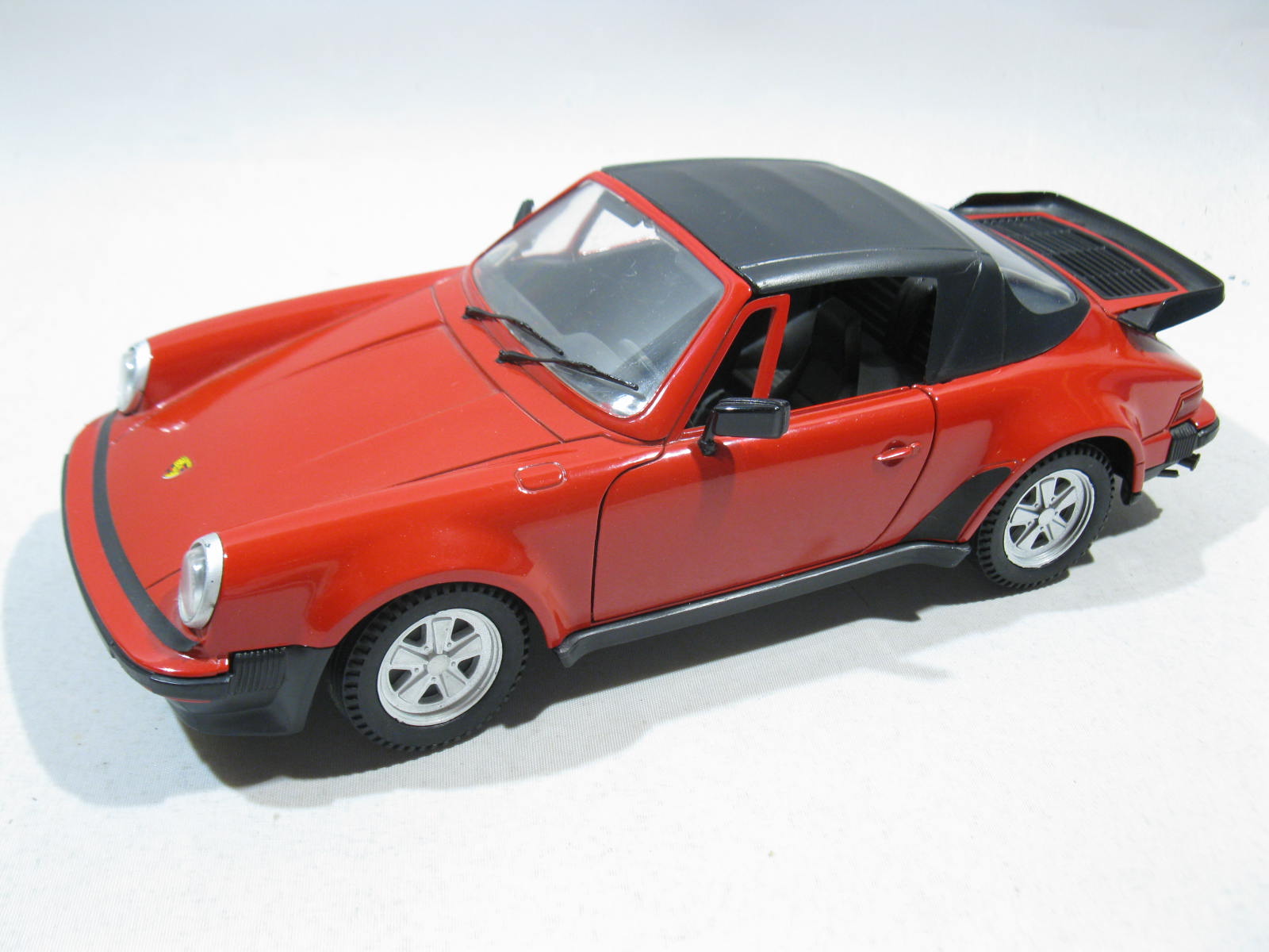 Tonka Polistil 01313 01314 Porsche 911 Turbo Cabrio in rot  1/16  lose ma215