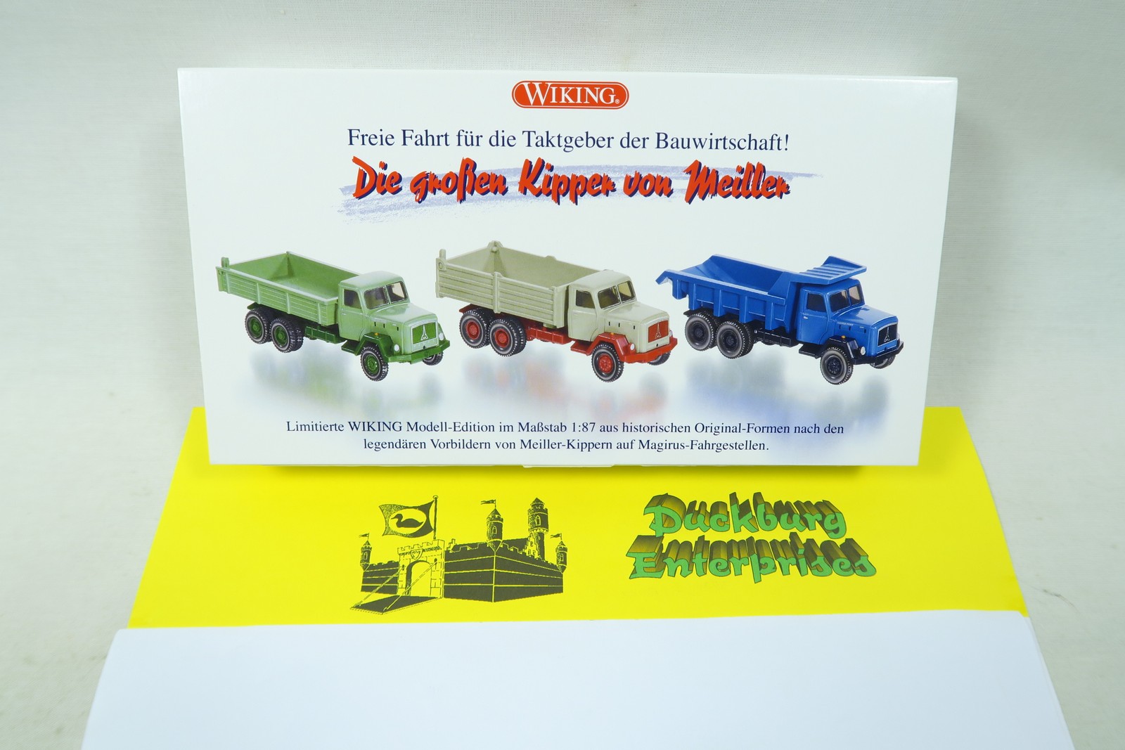 Wiking 099086 Kipper von Meiller  Freie Fahrt Set in OVP 1:87 185255