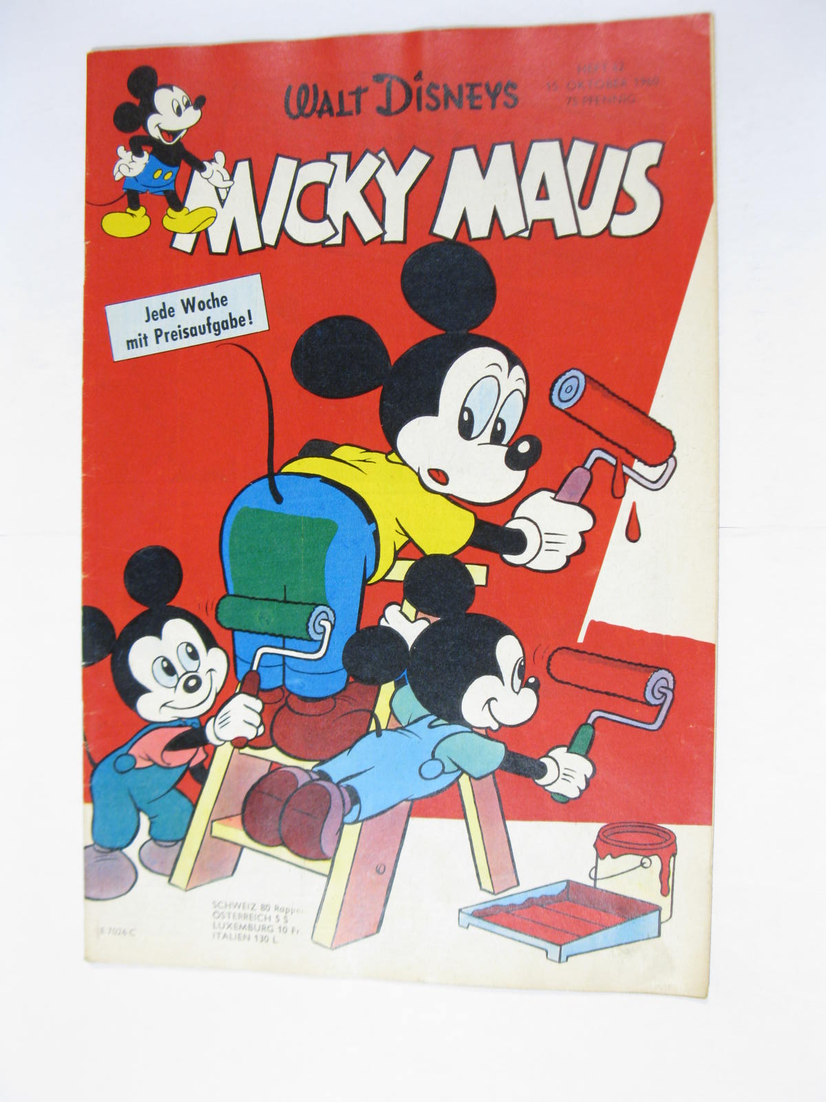 Micky Maus 1960/42 vom 15.10.60  Ehapa im Zustand (1-2). 119491