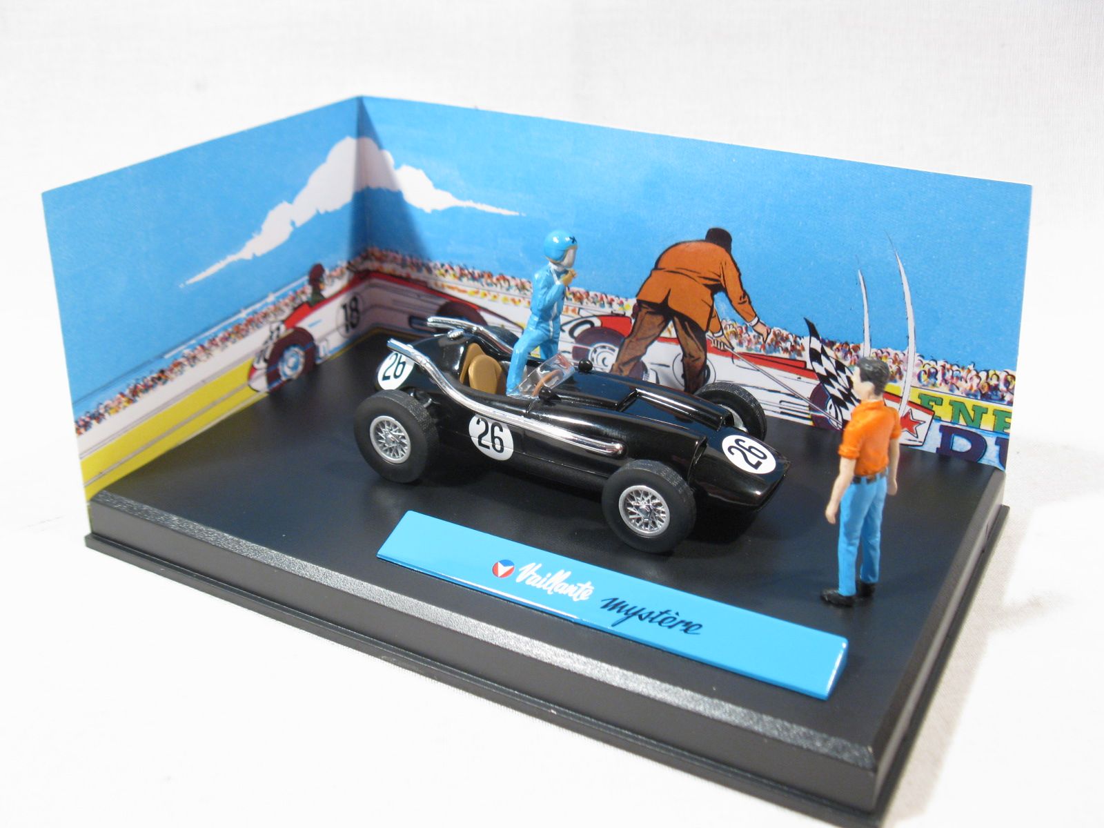 Michel Vaillant Auto  Mystere  Metall Diorama 1:43  85299