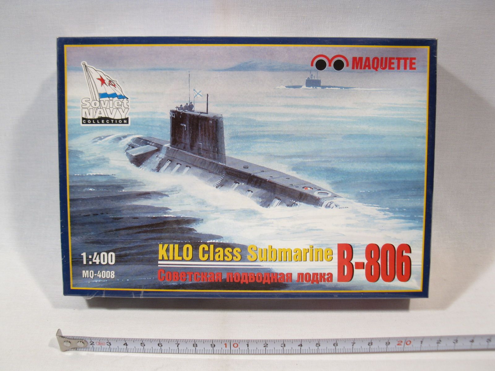 Maquette 4008  Kilo Class Submarine B-806  1:400   box ist sealed !!!   mb949