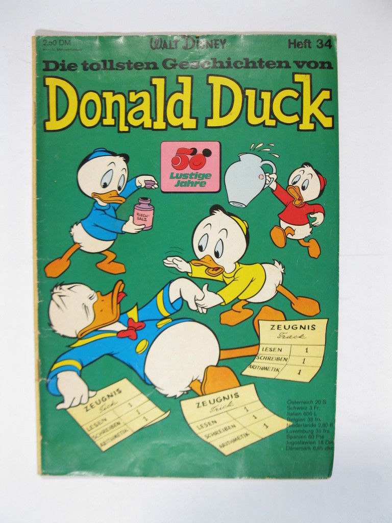 tollsten Geschichten Donald Duck  34  Ehapa Verlag im Zustand (2-3)  78873