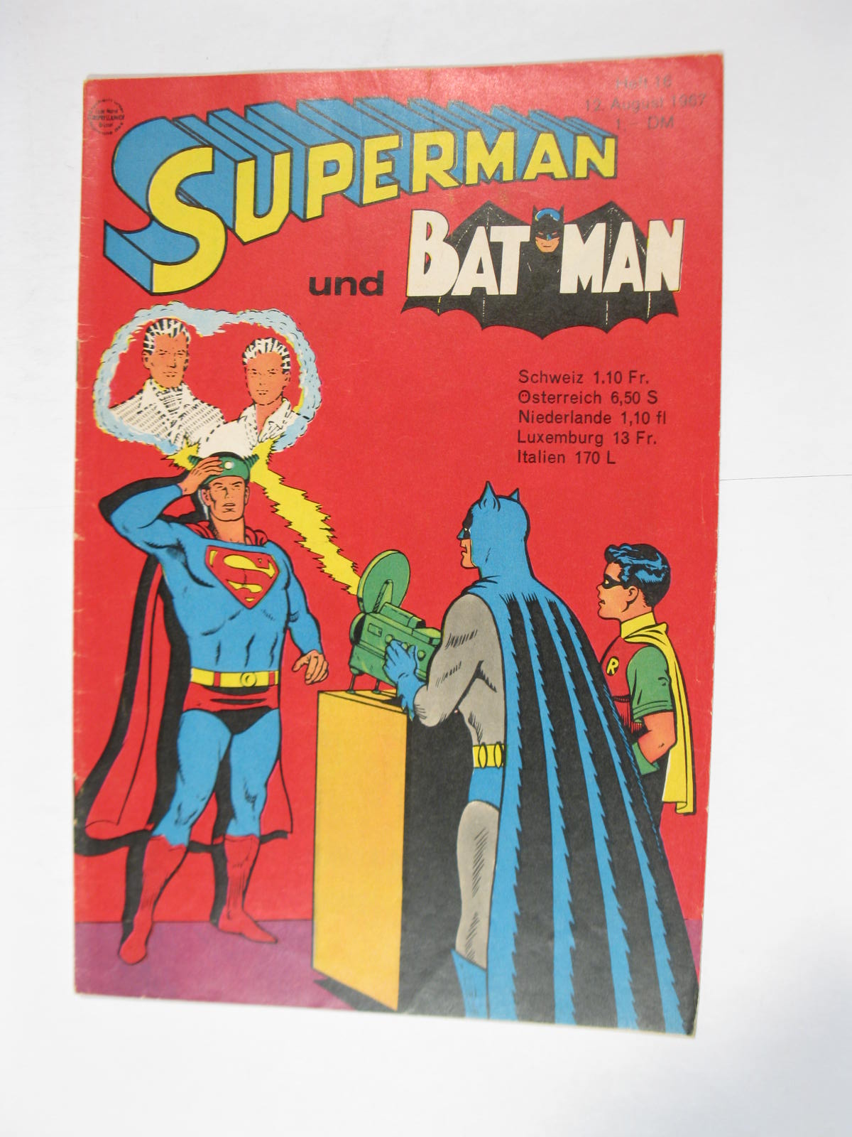 Superman Comic 1967/16  Ehapa im Zustand (1-2). 113147