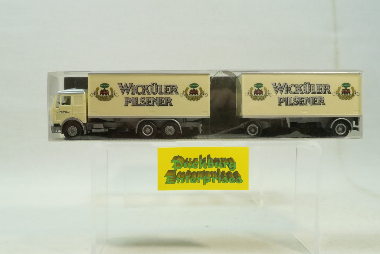 Albedo 1:87 LKW x Mercedes MB Hängerzug Wicküler Pilsner in OVP 174331