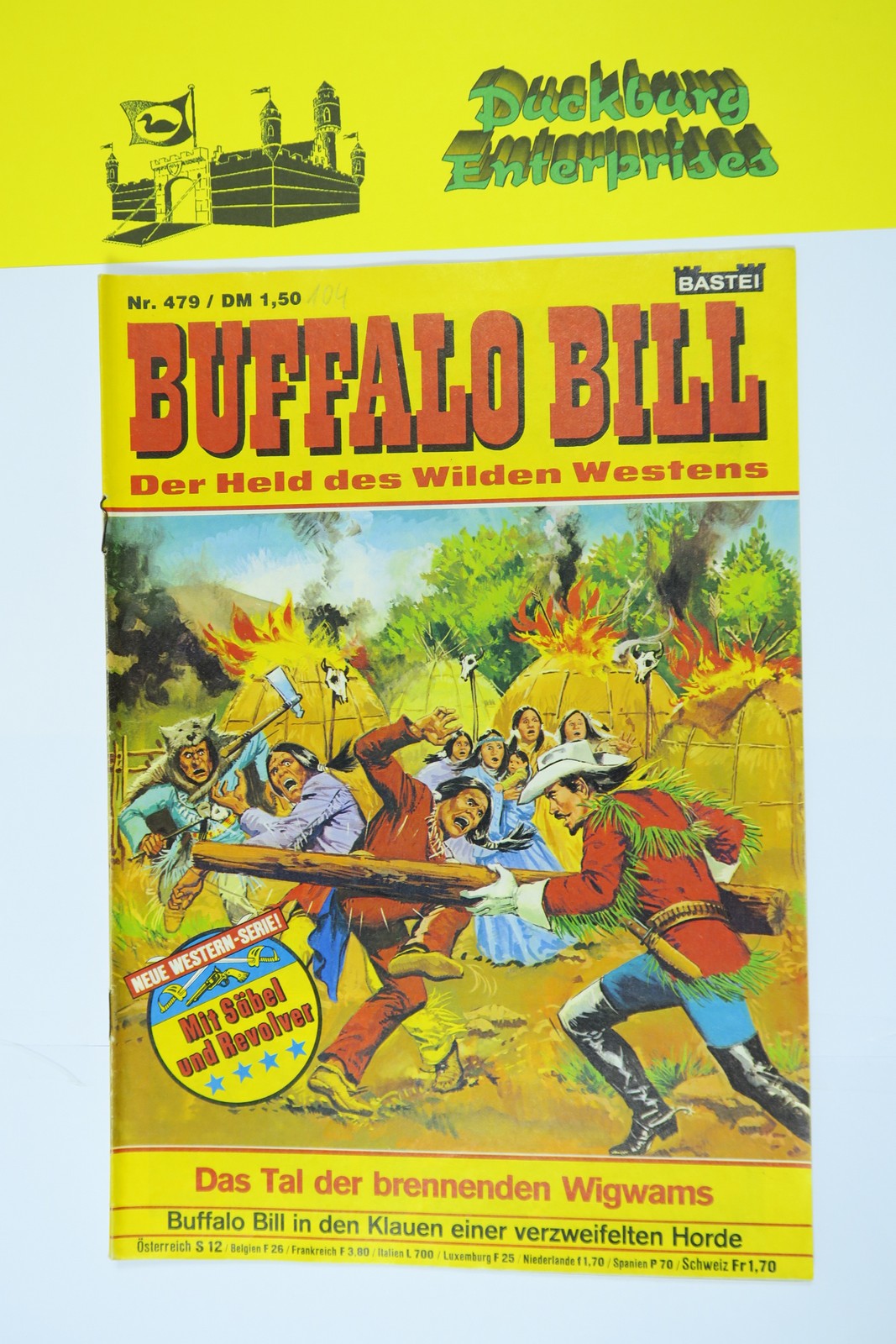 Buffalo Bill Nr. 479  Wäscher Bastei im Zustand (2). 161287