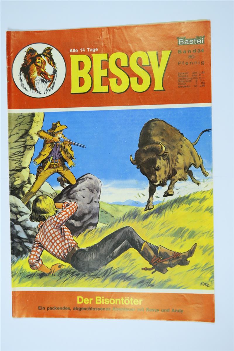 Bessy Comic-Heft Nr. 34  Bastei im Zustand (1-2/2). 141741