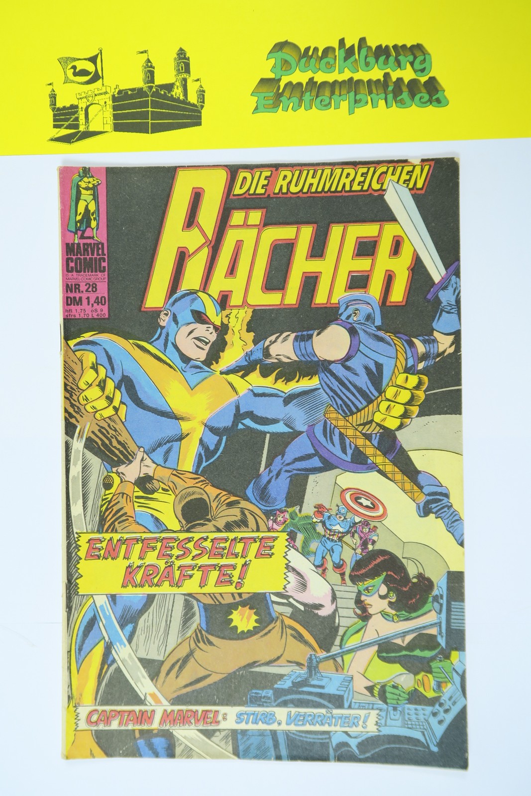 Rächer  Nr.  28  Marvel Williams im Zustand (2). 150481