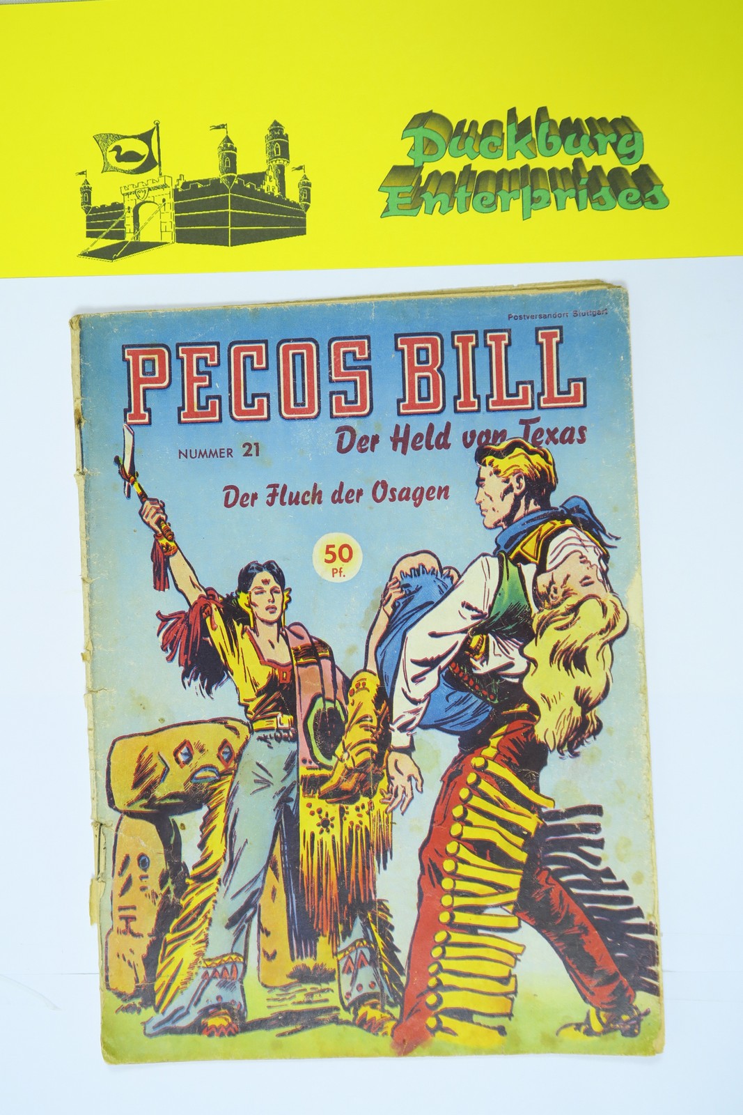 Pecos Bill Nr. 21  Mondial Verlag im Zustand (4). 145761