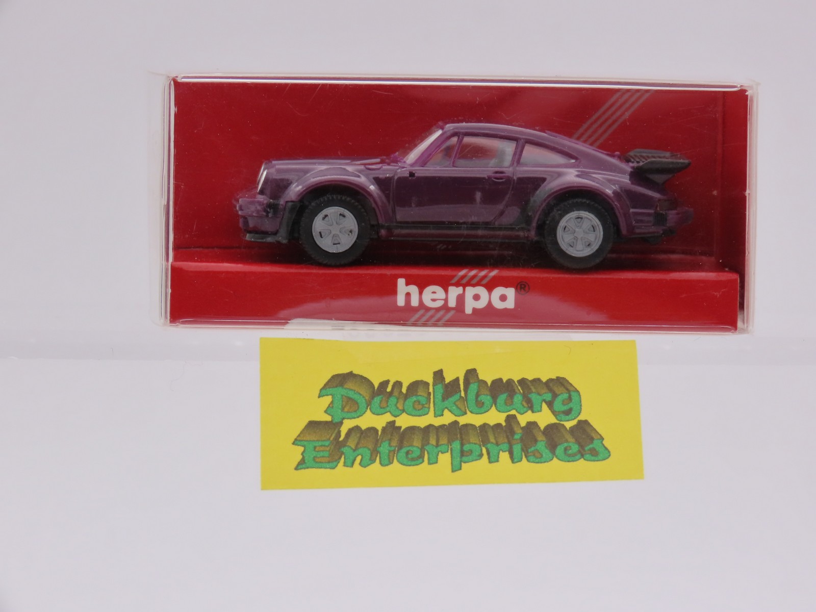 Herpa 020602 Porsche 911 Turbo violett in OVP 1:87 186345