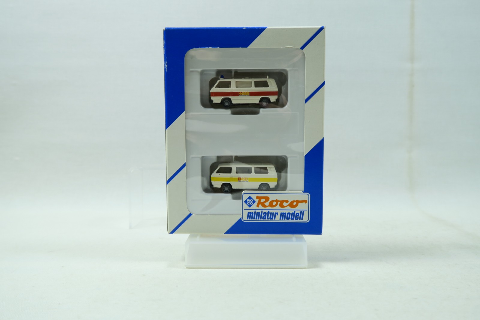 Roco 1385 VW Set ASB 2x Bulli Bus T3 weiß in OVP 1:87 172599