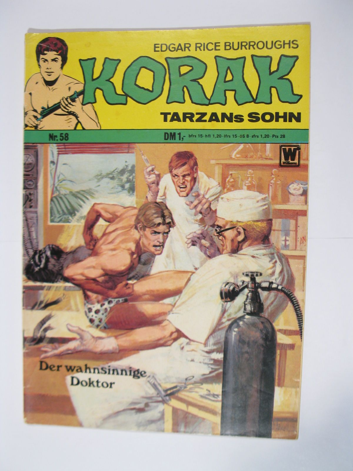 Korak, Tarzan Sohn Nr.  58  BSV Verlag im Zustand (2). 90411