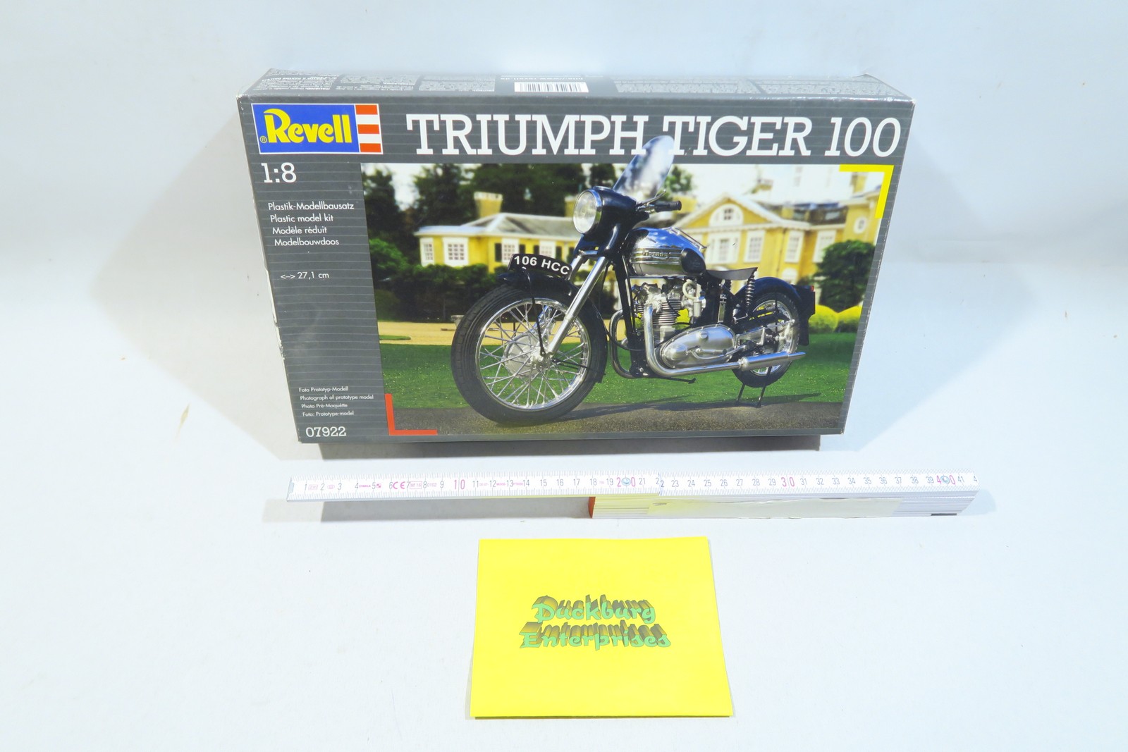 Revell 07922 Triumph Tiger 100 Motorrad 1/8 mb14029