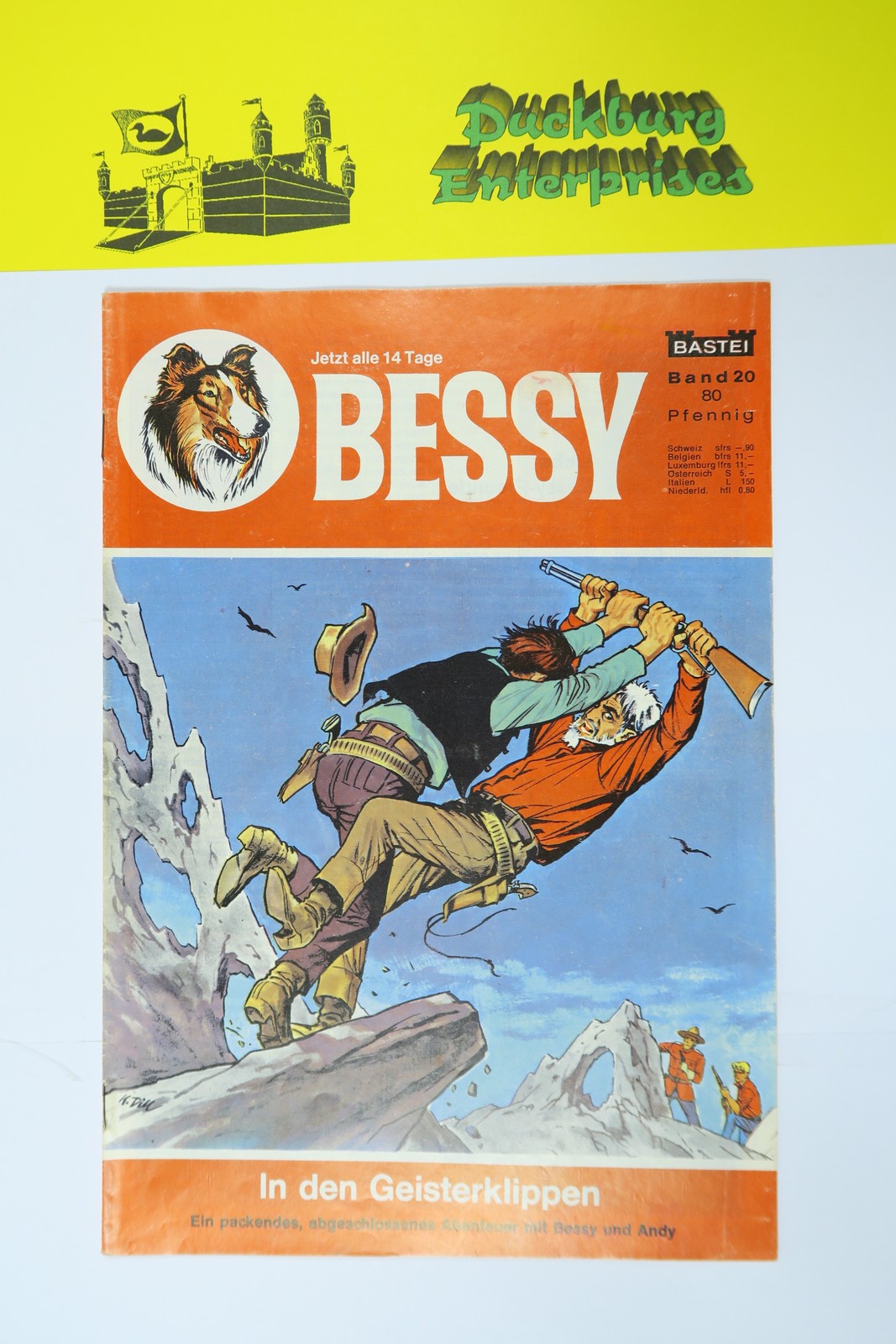 Bessy Comic-Heft Nr. 20  Bastei im Zustand (2). 150755