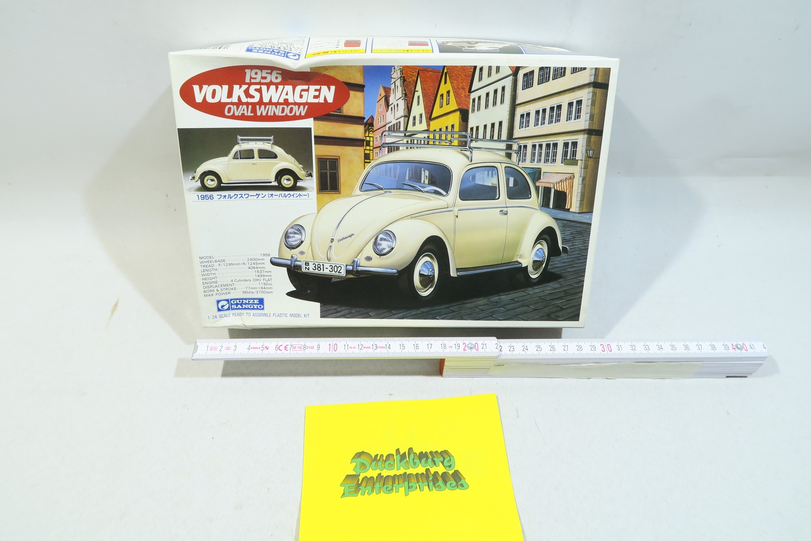 Gunze Sangyo G 149 VW Käfer Beetle 1956 Oval Window 1/24 mb13993