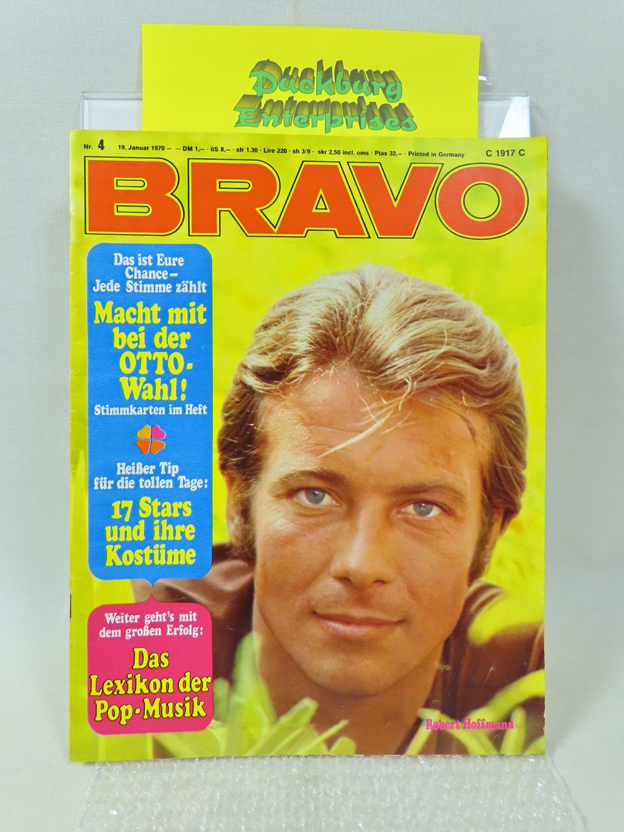 Bravo 1970 / 4 vom 19.1.1970 R Hoffmann, Big Valley, Fritz Wepper, Slade 159395