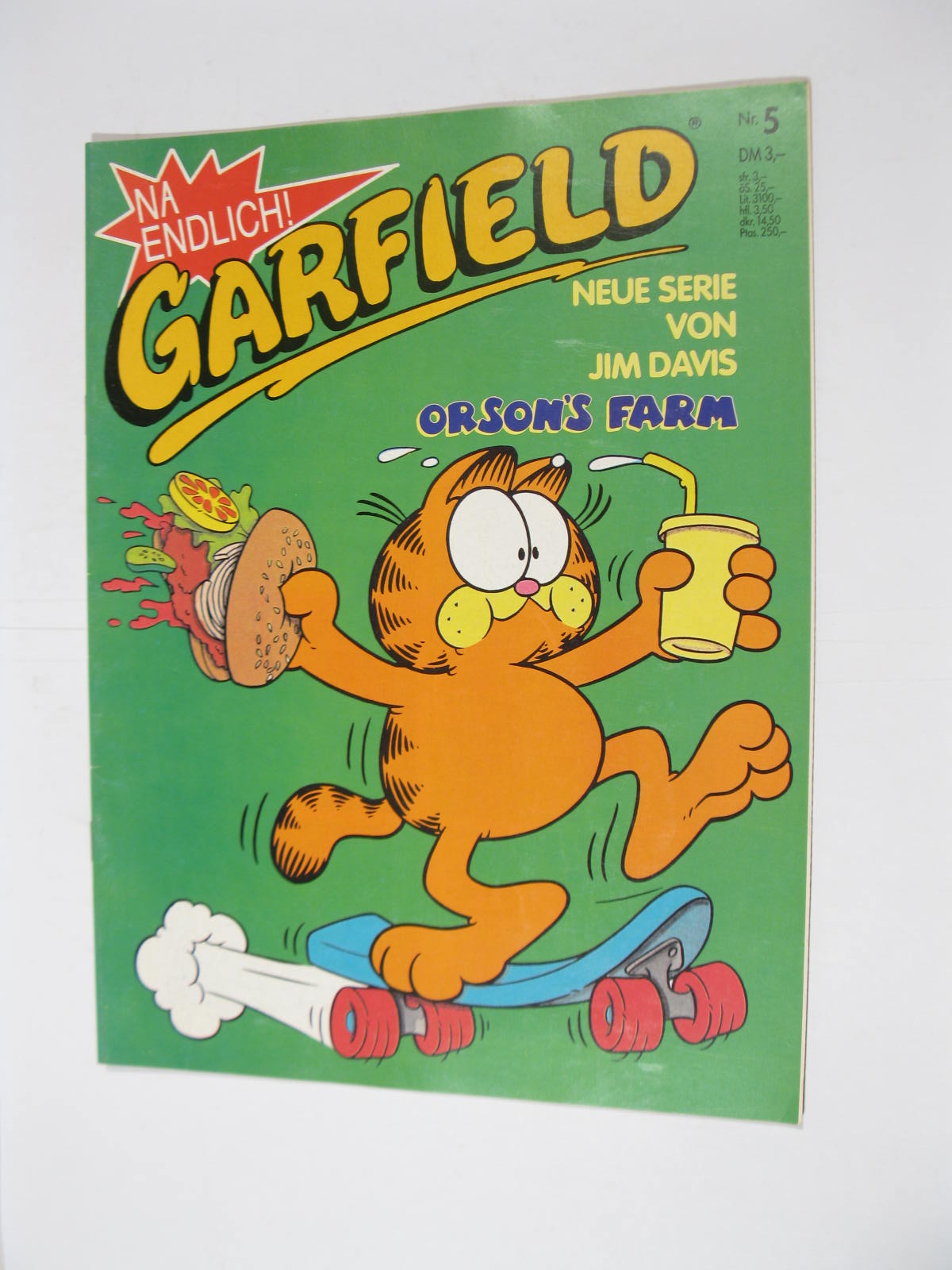 Garfield GbÜ Nr. 1987/ 5  Bavaria Vlg. im Z (1). 111235