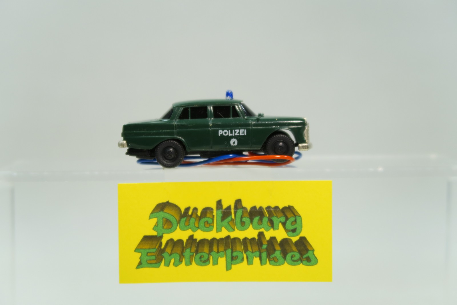 Brekina 1:87 2001 Mercedes Benz 200 Polizei Elektronik Blaulicht in OVP 173973