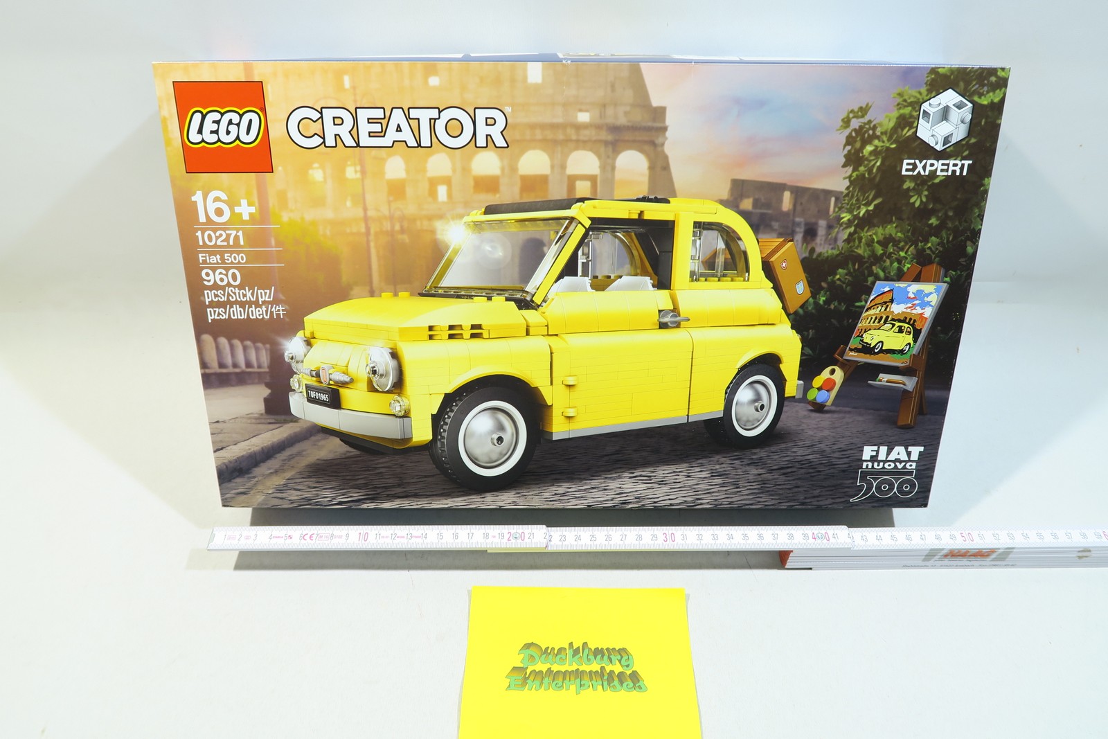 Lego 10271  Creator Fiat 500 in gelb MIB / in OVP L3226