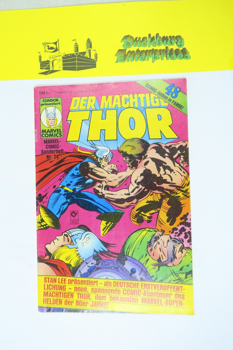 Marvel Comic Sonderheft Thor Nr. 24  Condor im Zustand (1-2). 162245