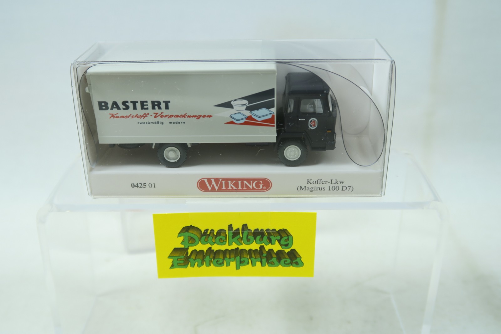 Wiking 042501 Magirus 100 D 7 Koffer LKW Bastert in OVP 1:87 164193