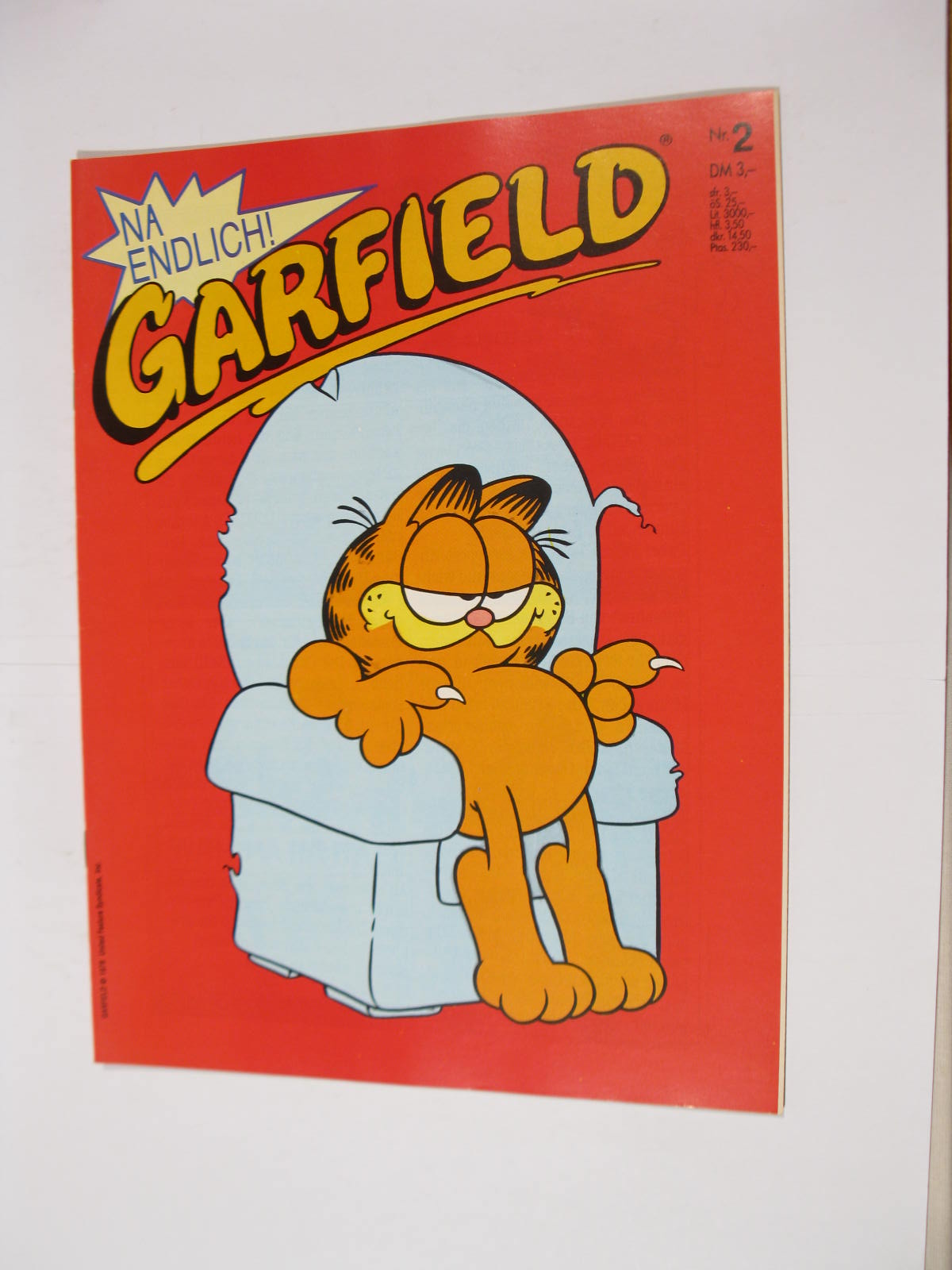 Garfield GbÜ Nr. 1987/ 2  Bavaria Vlg. im Z (0-1). 111229