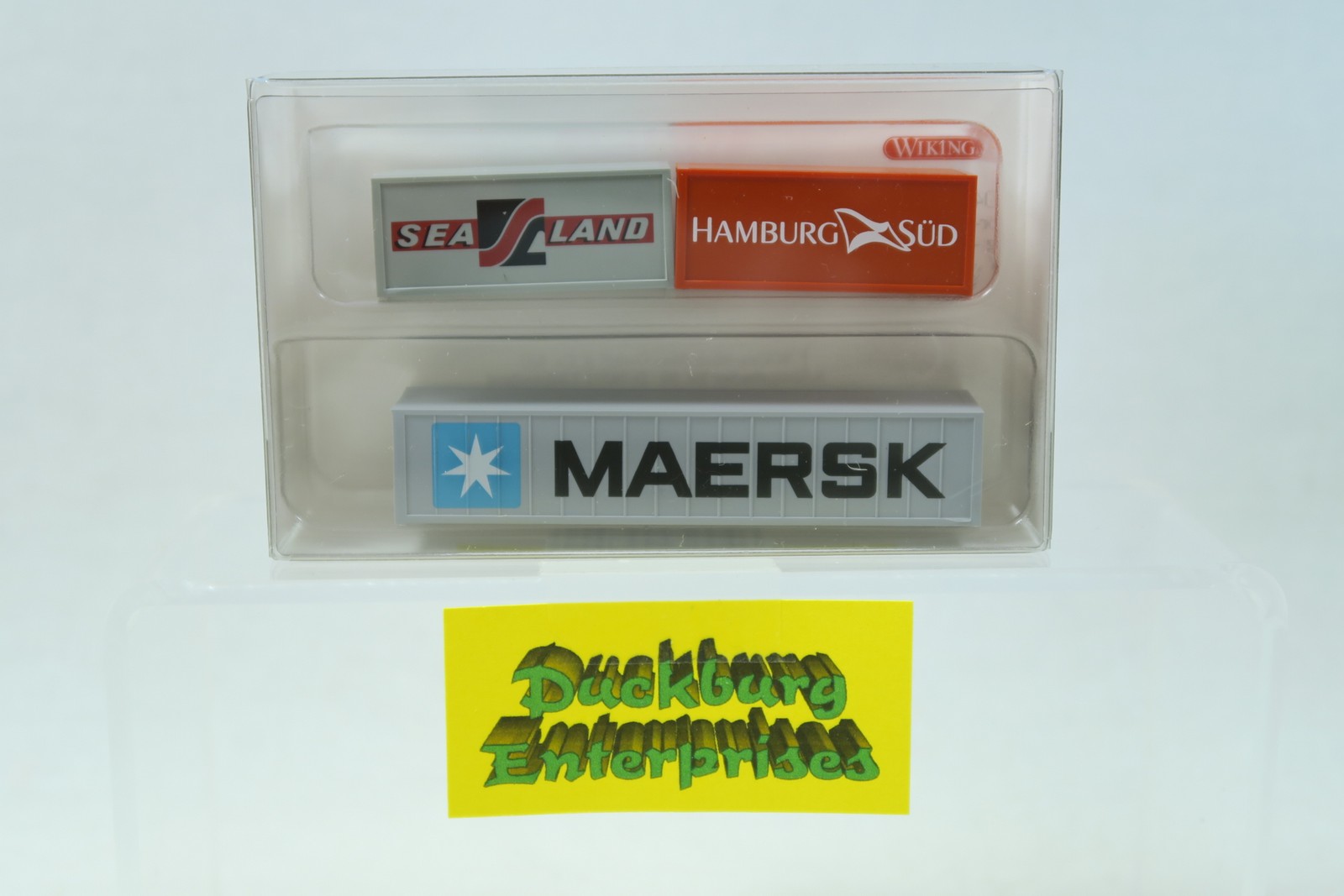 Wiking 1:160 LKW 095004 Zubehör Packung Container Maersk Sea Land OVP 168769