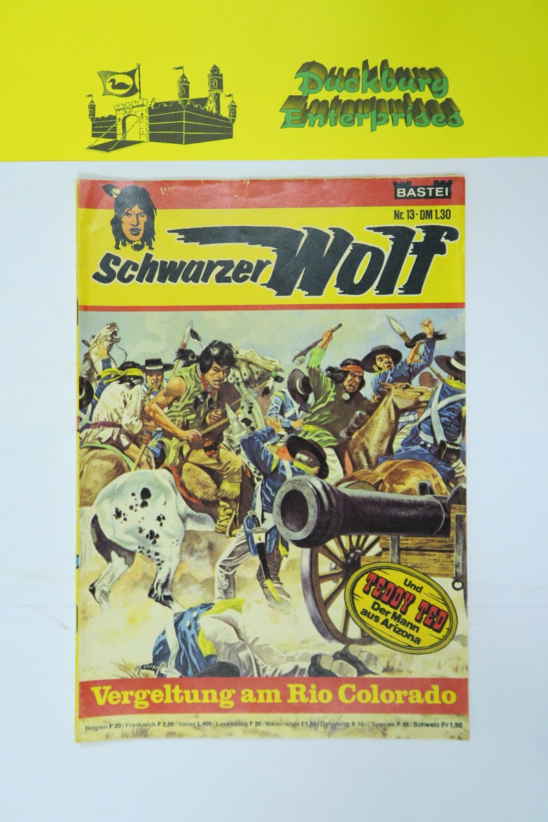 Schwarzer Wolf Nr. 13 Bastei Verlag im Zustand (2 NZ ). 153771