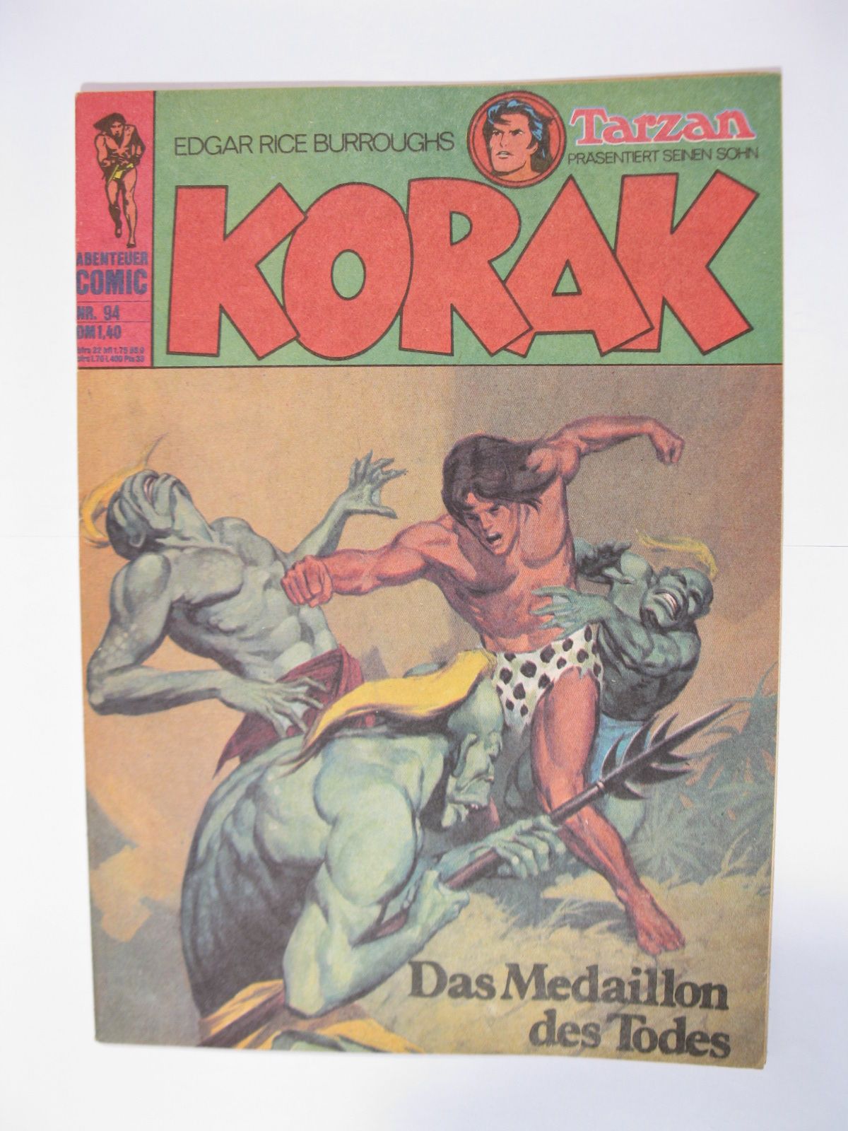 Korak, Tarzan Sohn Nr.  94  BSV Verlag im Zustand (1). 90381