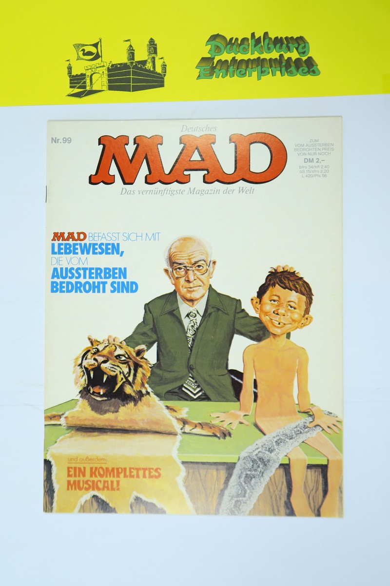 MAD Heft Nr.   99 BSV Williams Vlg. im Zustand (1). 162635