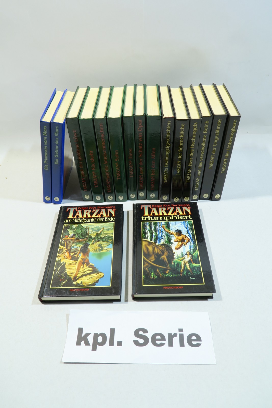 15 + 2 Tarzan Romane Kranichborn Verlag kpl. Serie  160855