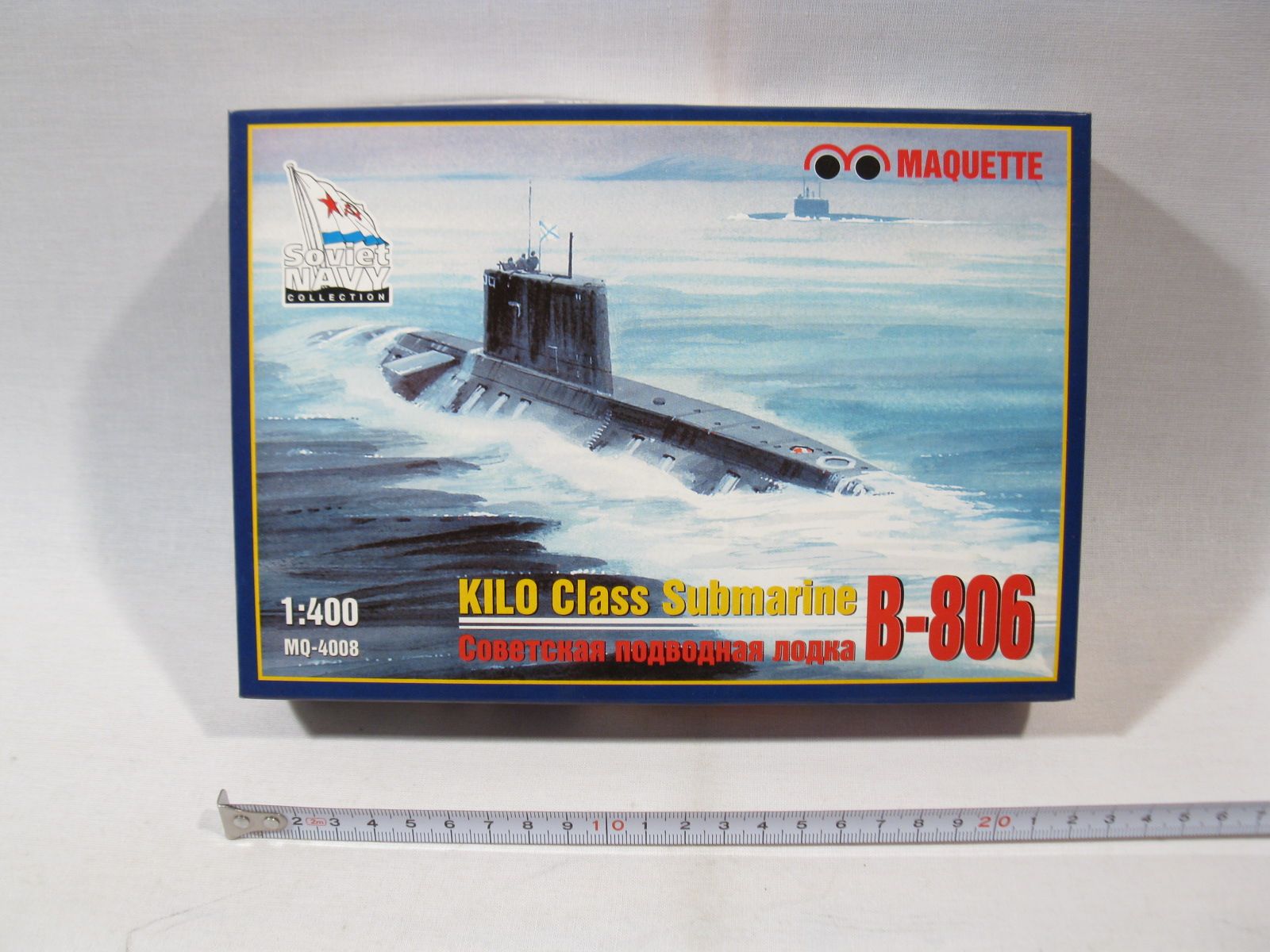 Maquette 4008  Kilo Class Submarine B - 806   1:400  sealed in box  mb4649