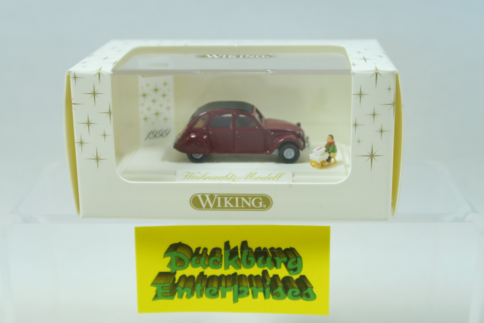 Wiking 7980334 Citroen 2 CV Weihnachtsmodell 1999 in OVP 1:87 166065