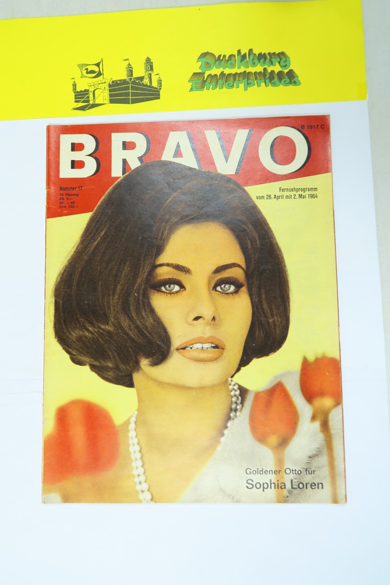 Bravo 1964 /17 vom 21.4.1964 Sophia Loren, Byrnes, Kookie, Thomas Fritsch 159011