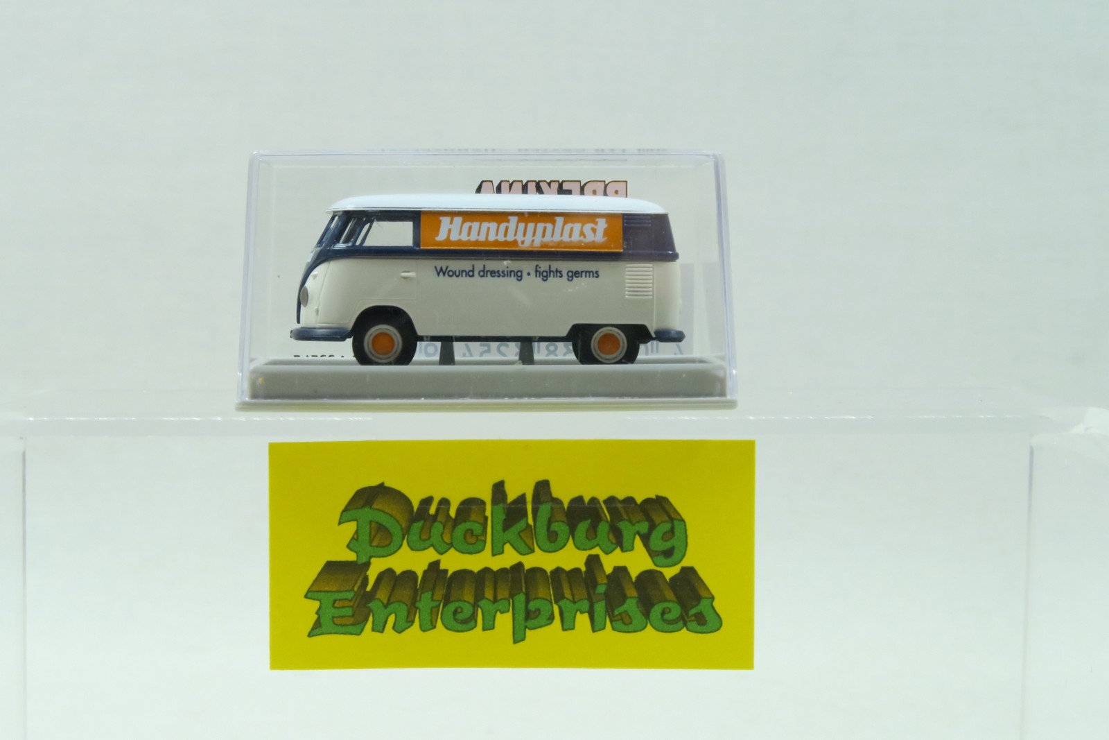 Brekina 1:87 32545 VW T1 Bus Bulli Handyplast blau weiß in OVP 174121