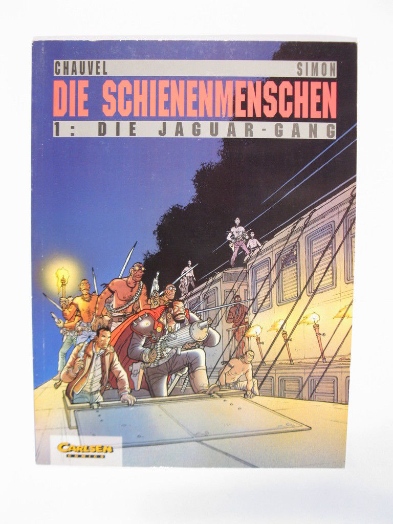 Schienenmenschen Nr. 1  im Zustand (1-2)  Carlsen Comic  98299