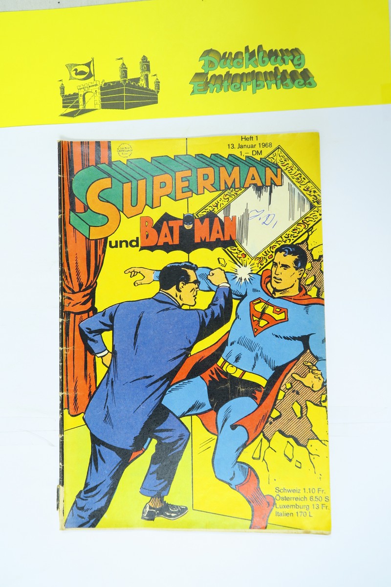 Superman Comic 1968/ 1  Ehapa im Zustand (2-3 NZ). 153661