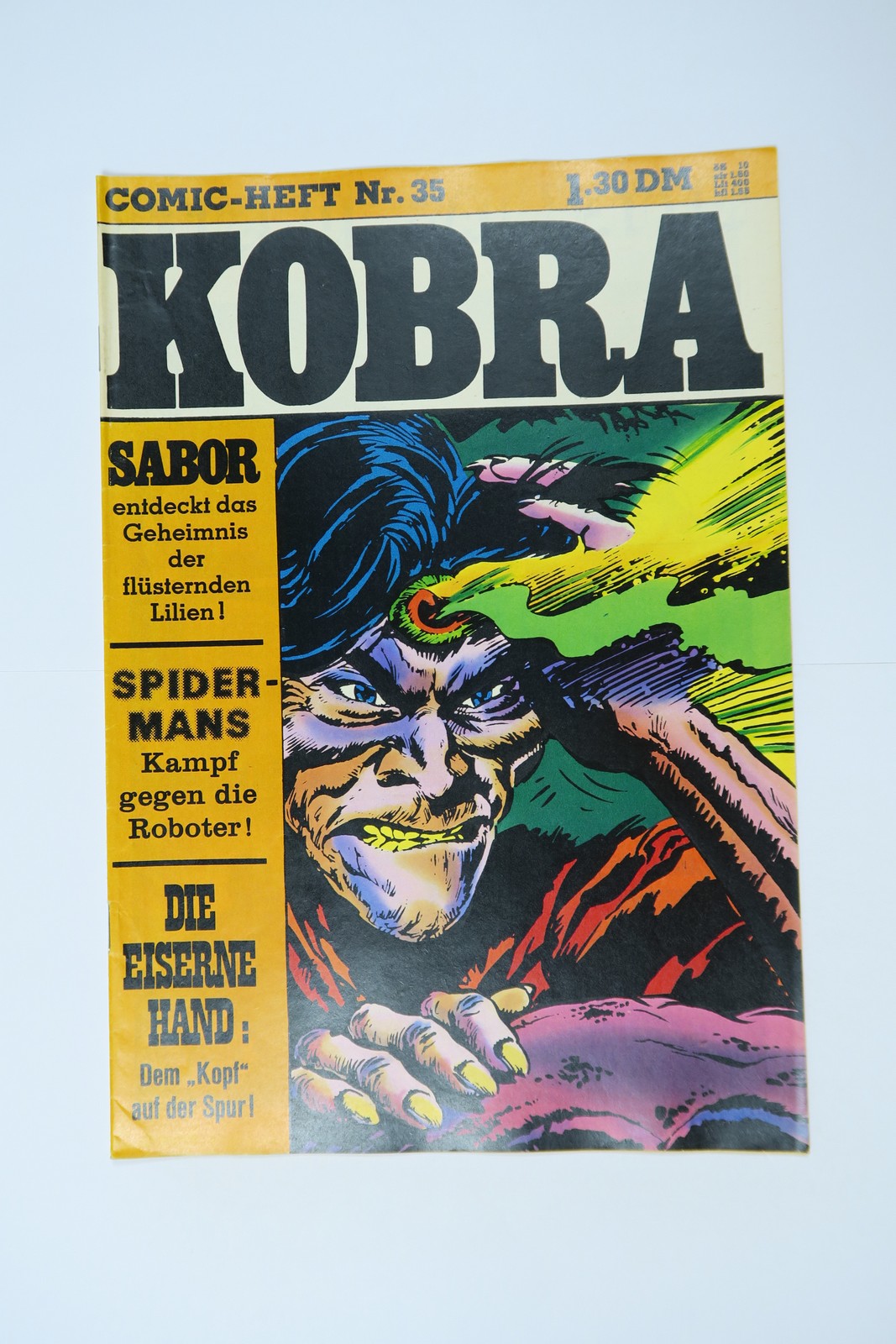 Kobra Comic 1975/35  Gevacur im Zustand (1). 150057