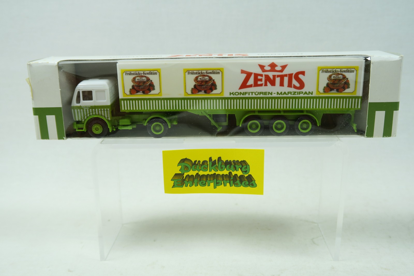 Albedo 1:87 LKW x MB Sattelzug Zentis Herpa in OVP 169159