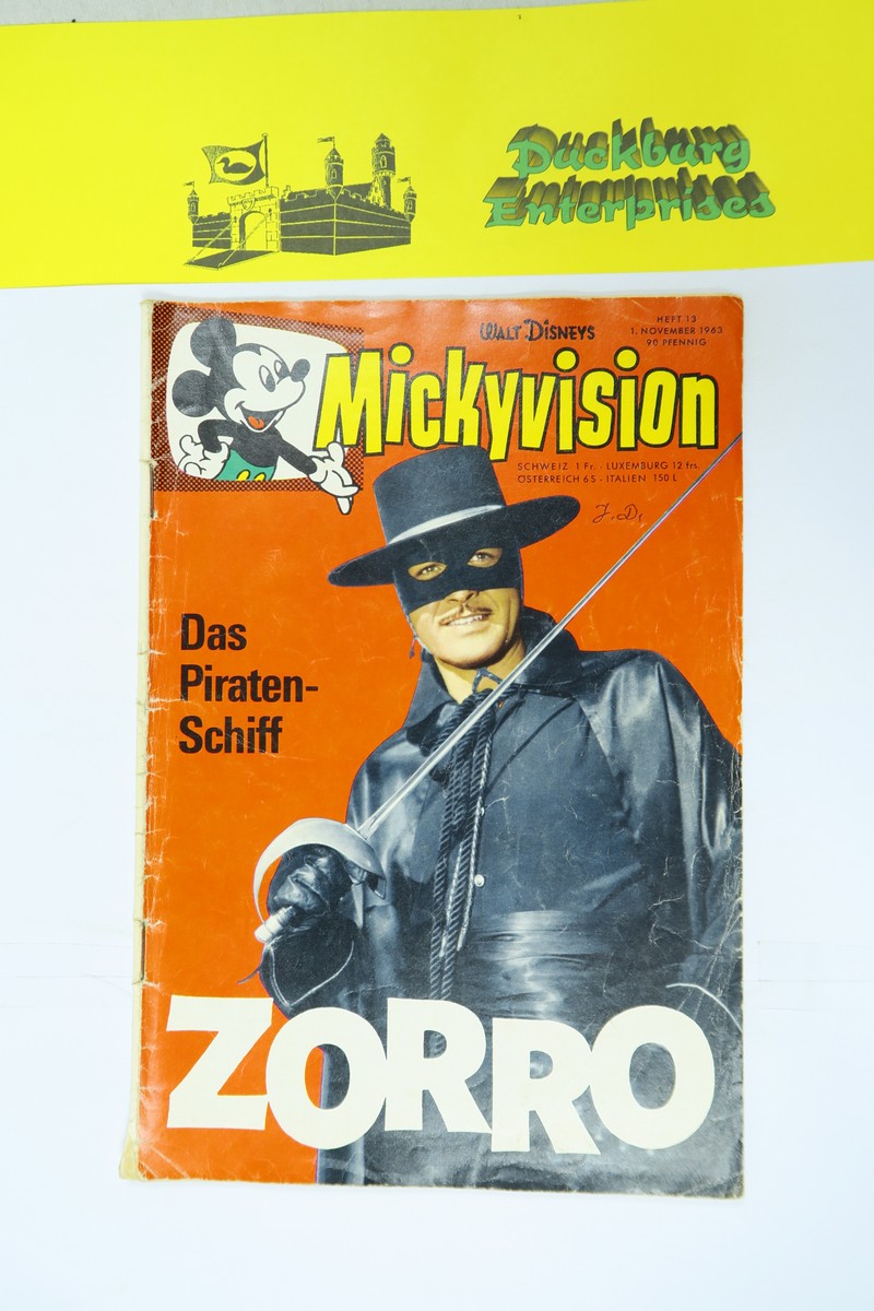 Mickyvision / Micky Vision 1963/13  Ehapa im Zustand (4 NZ ). 153695