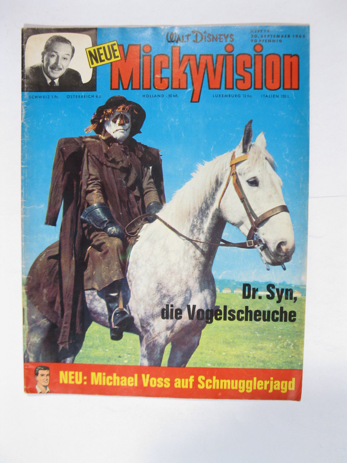 Mickyvision / Micky Vision 1965/19  Ehapa Verlag im Zustand (1-2/2). 79469
