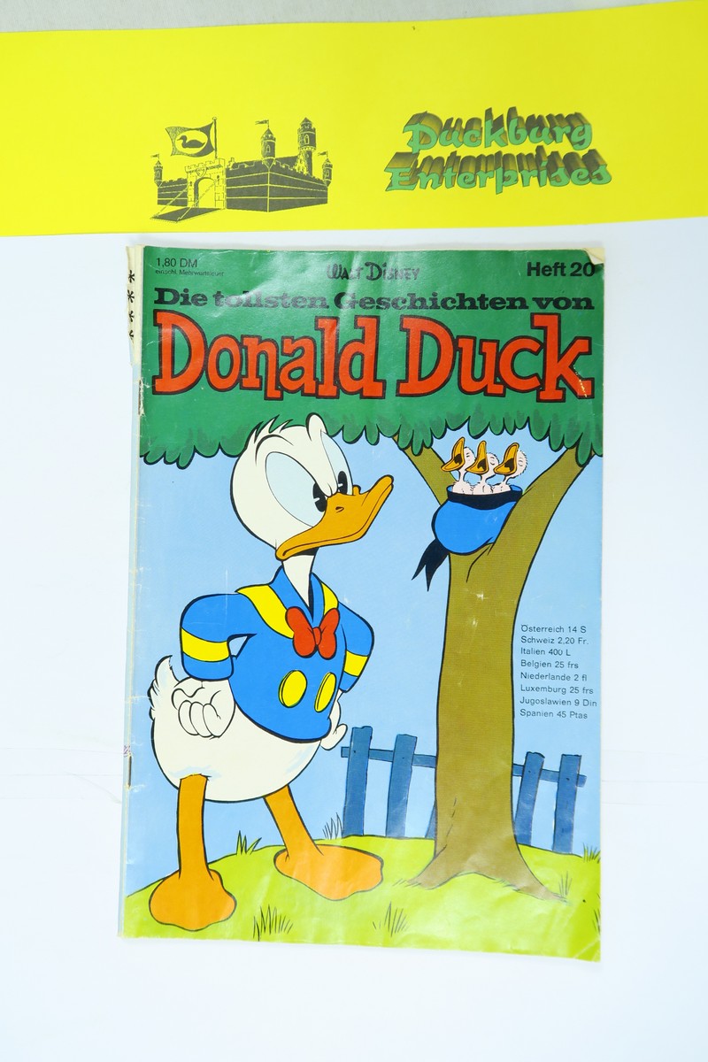 tollsten Geschichten Donald Duck  20  Ehapa im Zustand (3). 153703