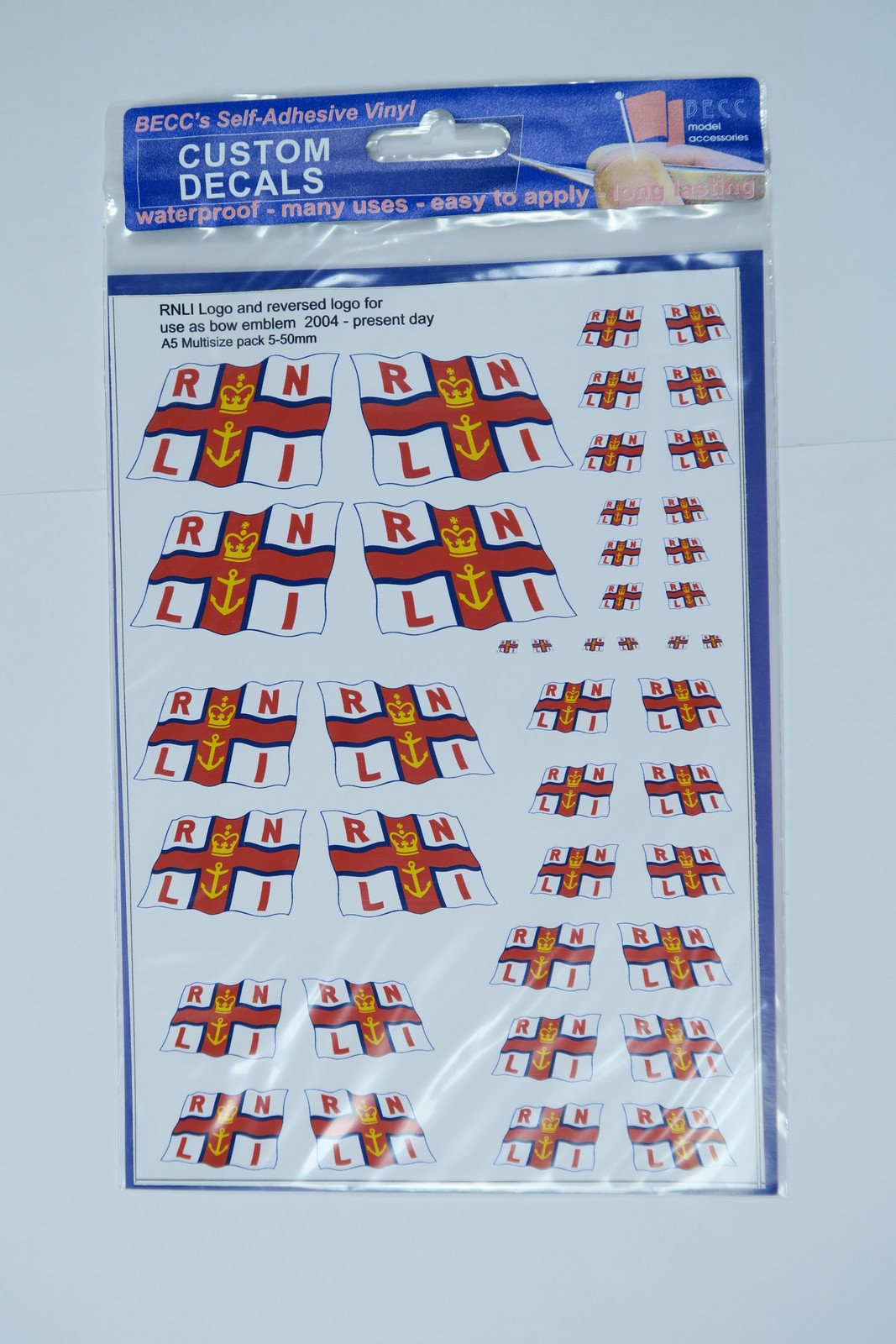 BECC Model Custom Decal Set Royal Navy Vinyl Flaggen z1277