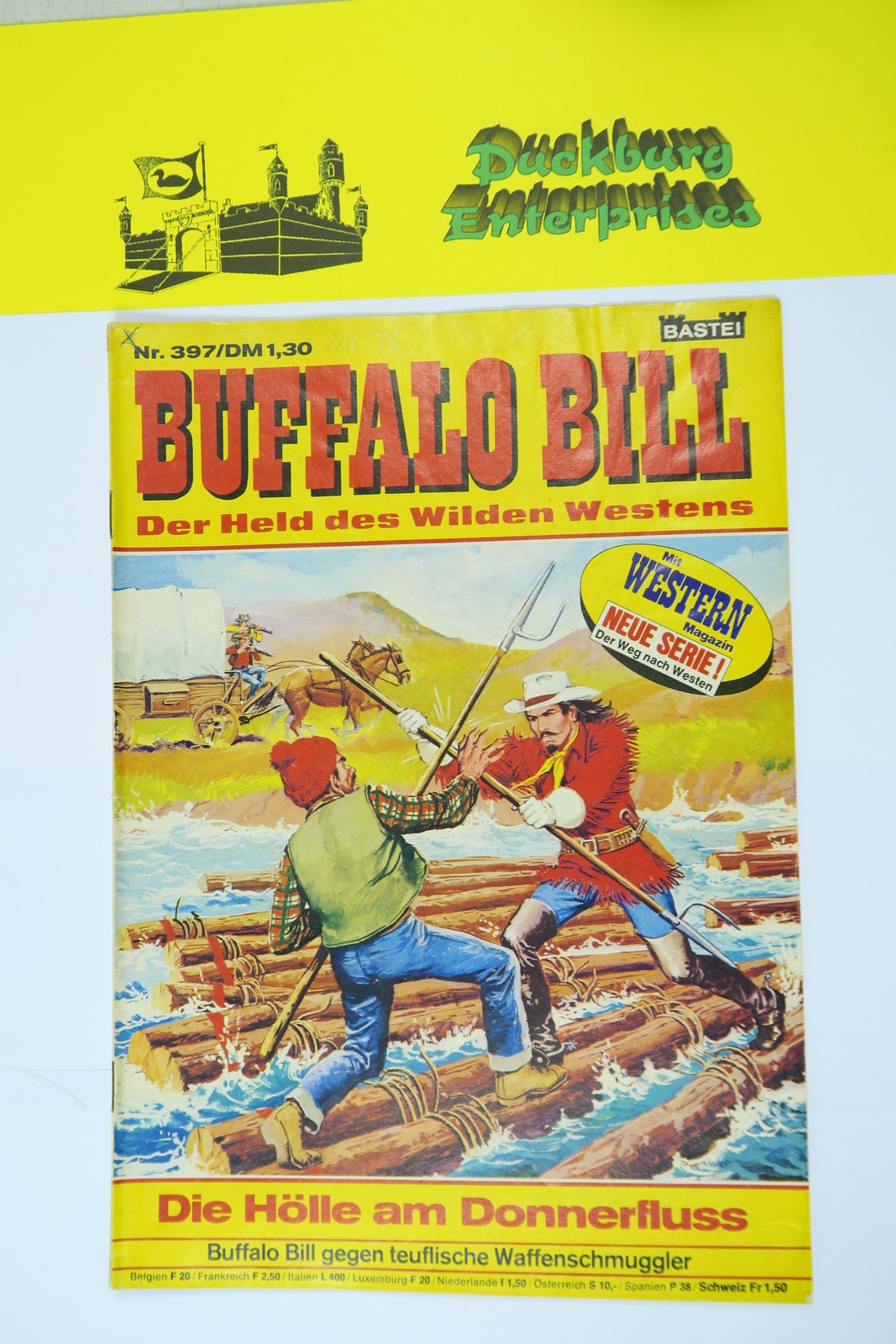 Buffalo Bill Nr. 397  Wäscher Bastei im Zustand (2-3). 161235