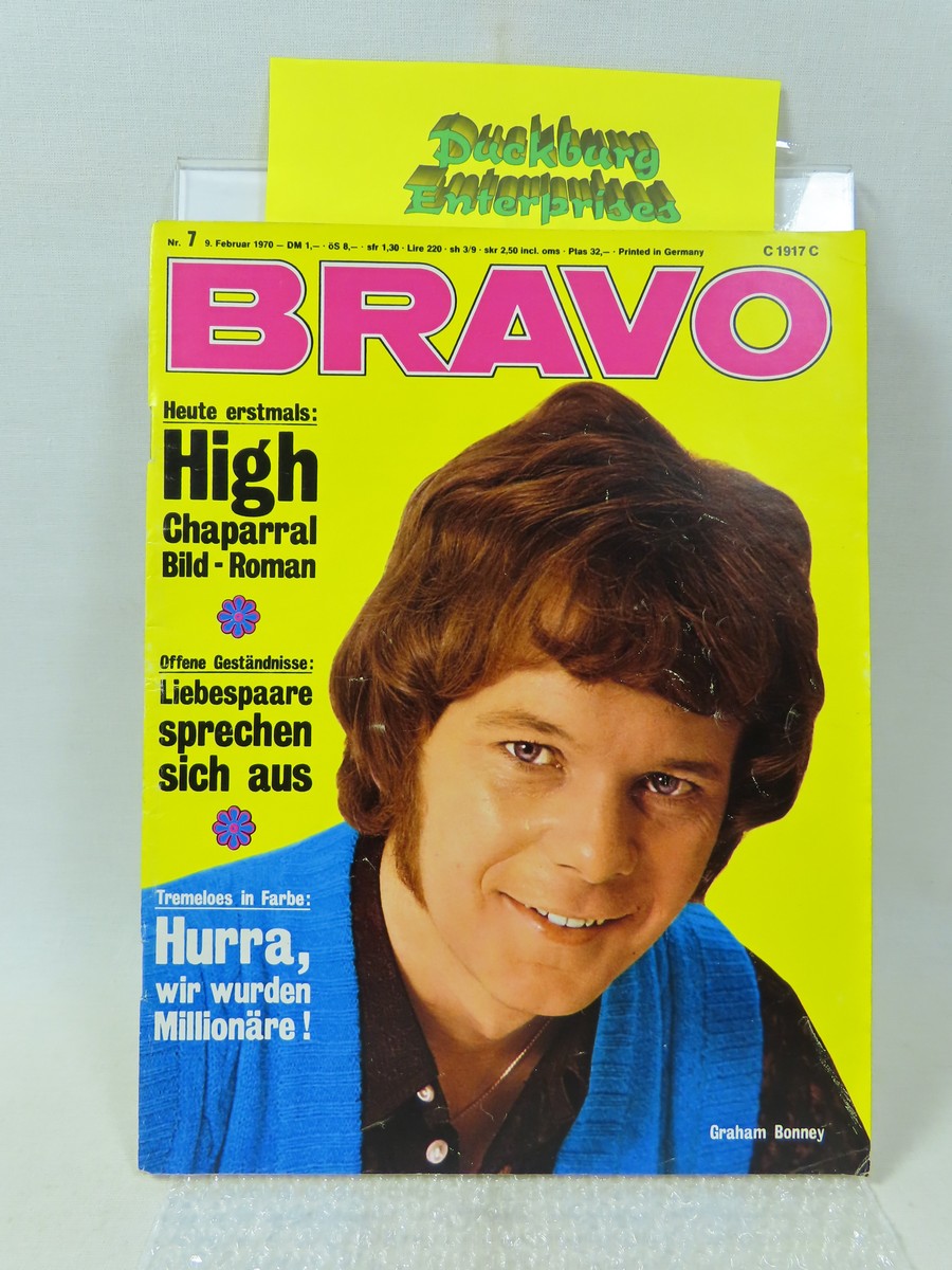 Bravo 1970 / 7 vom 9.2.1970 Graham Bonney, Jeronimo, Tremeloes, Slade 159401