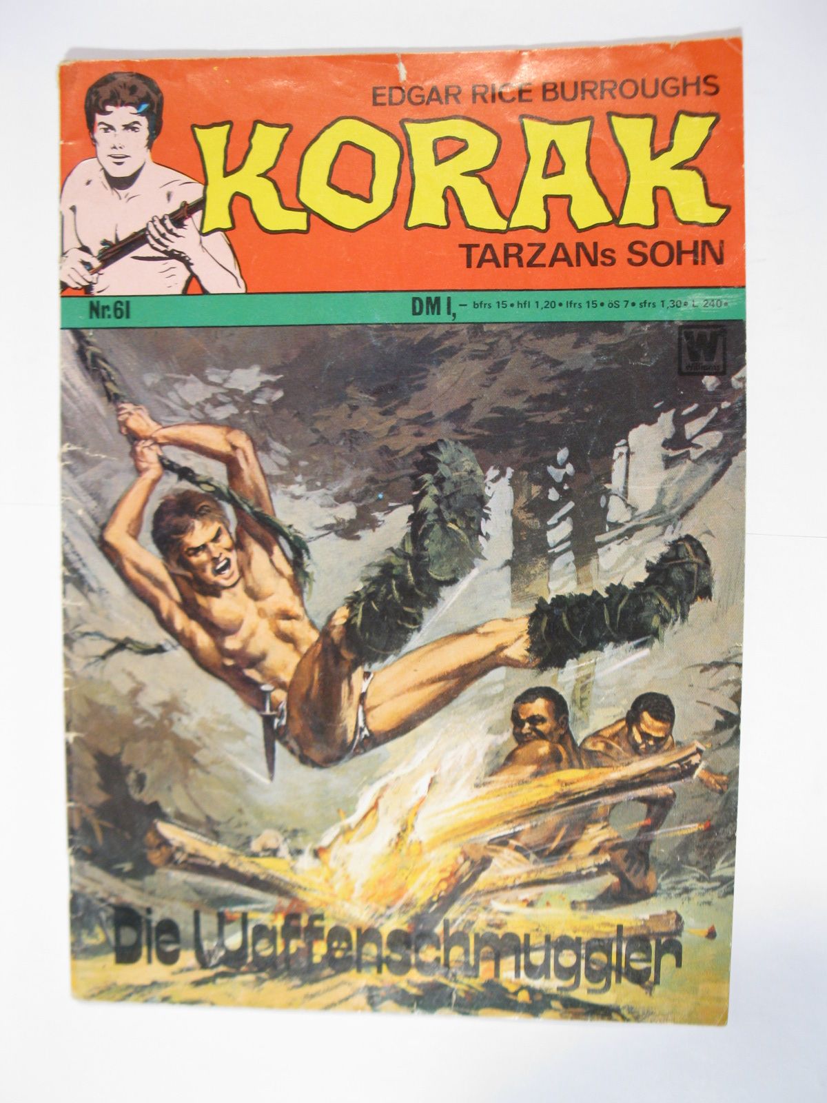 Korak, Tarzan Sohn Nr.  61  BSV Verlag im Zustand (2). 90415