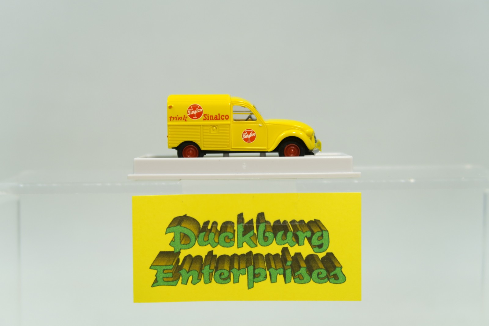 Brekina 1:87 241391 Citroen Kastenente 2CV Sinalco gelb in OVP 173969