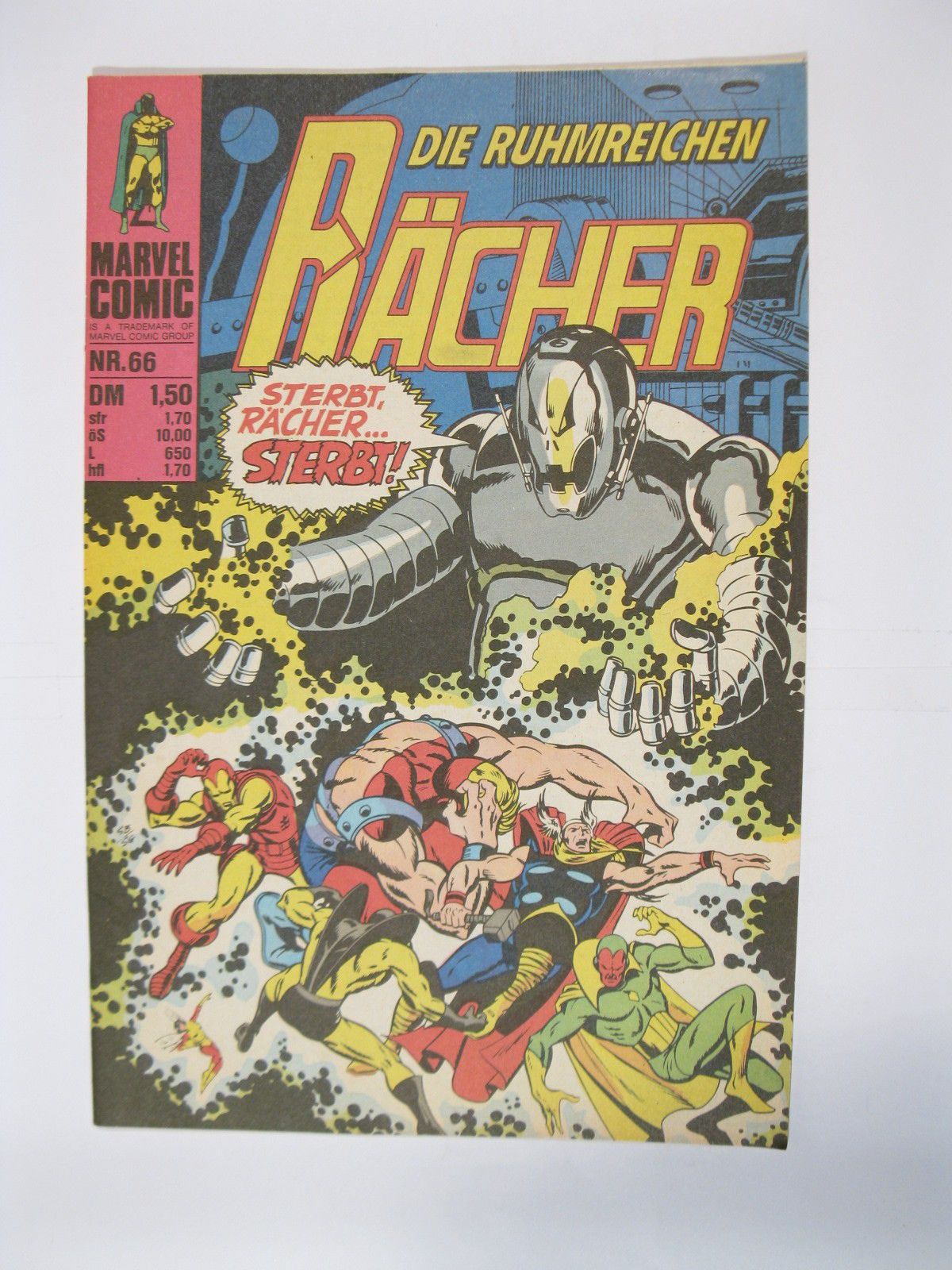 Rächer  Nr.  66  Marvel Comic Williams im Zustand (1 r.Kl.)  56358