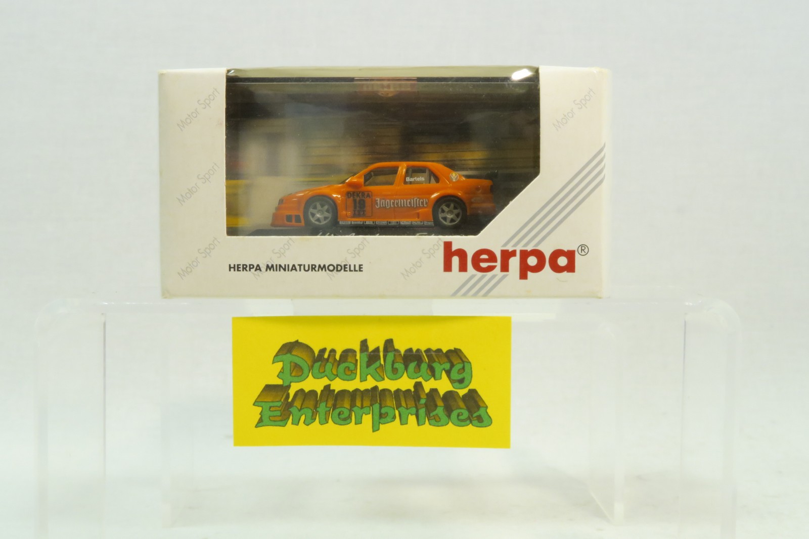 Herpa 1:87 PKW x Alfa Romeo Hockenheim 1995 Michael Bartels in OVP 184317